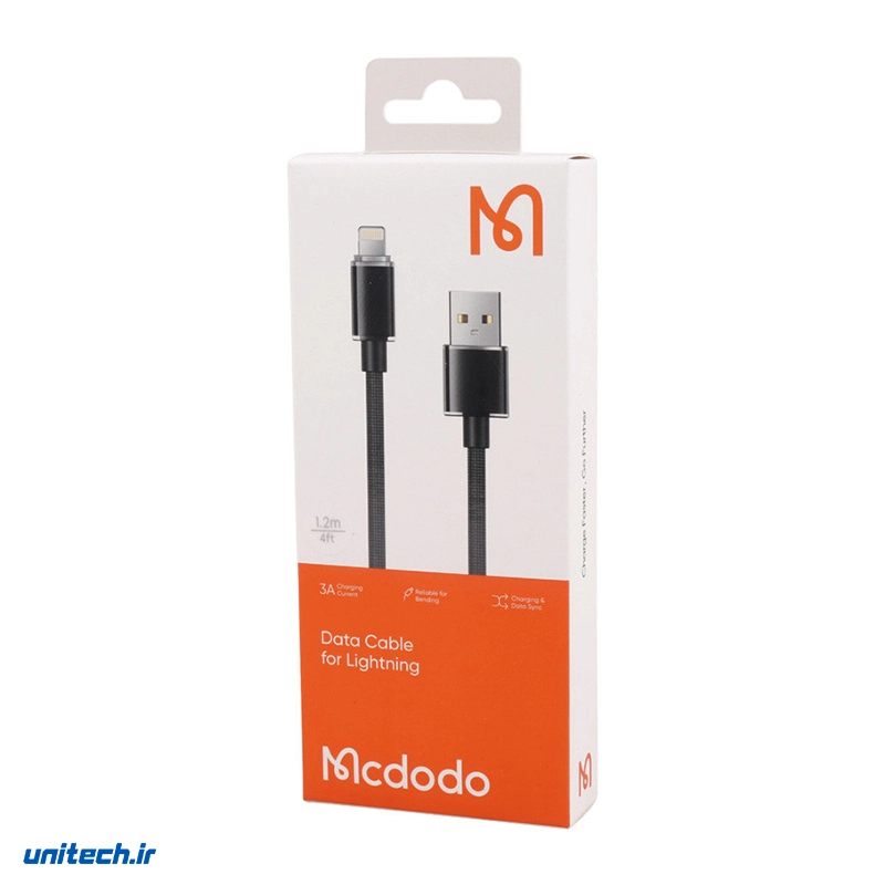 کابل آیفونی فست شارژ Mcdodo CA364 3A 1.2m2